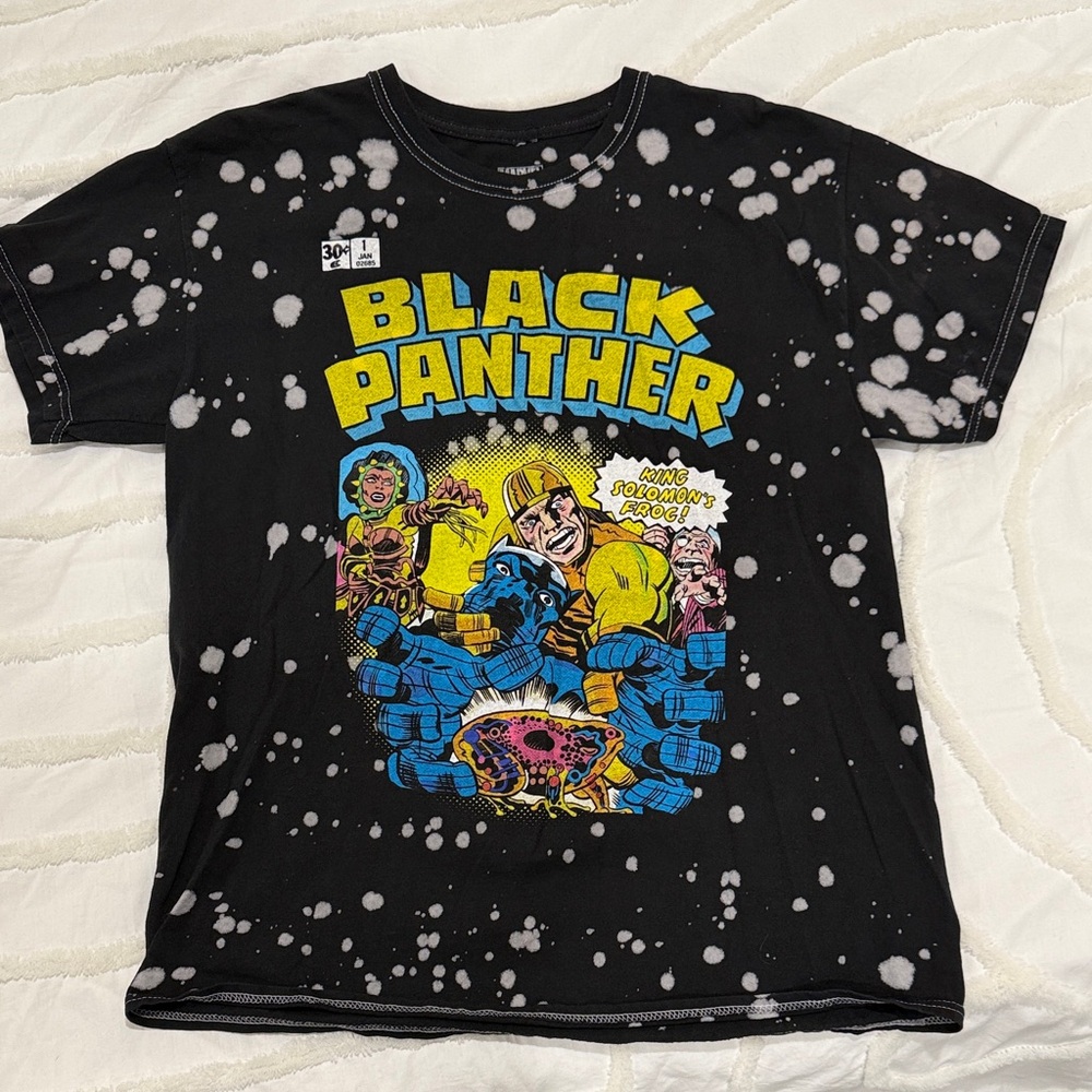 Black Panther Men’s Graphic T-Shirt - Black